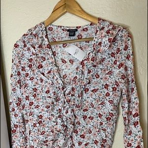 floral blouse in size